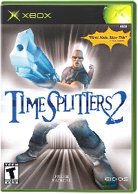 Time Splitters 2 PAL Xbox PAL box art